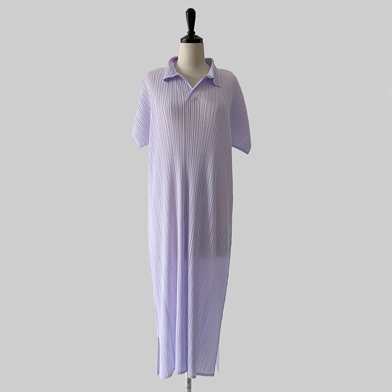 긴 드레스 라벤더 색상 이미지-S14L3